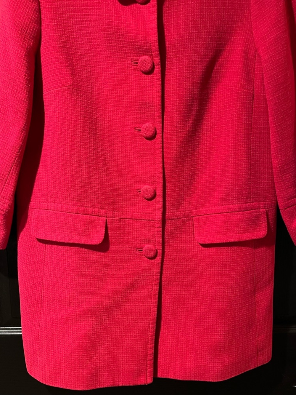 Talbots Raspberry Pink Coat - Picture 3 of 9
